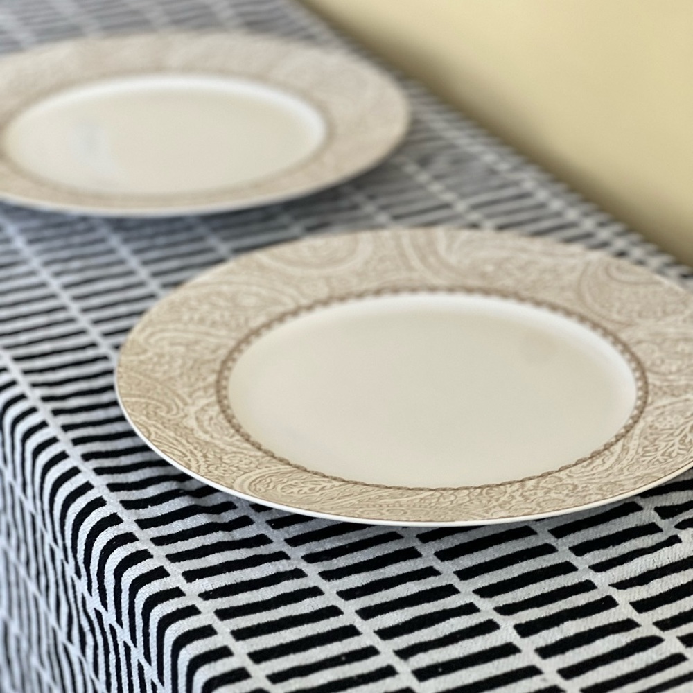 Kay unger vintage plates